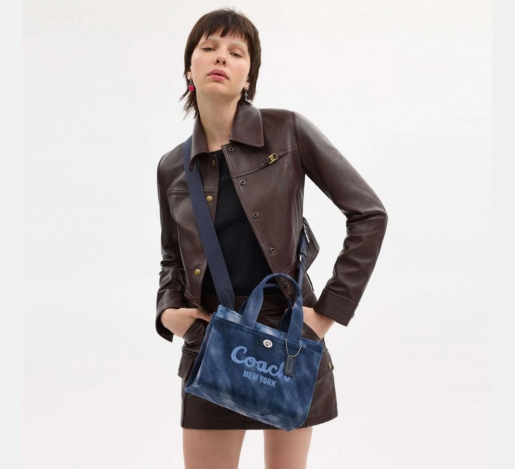 Coach TIE DYE CARGO TOTE BAG 26 4