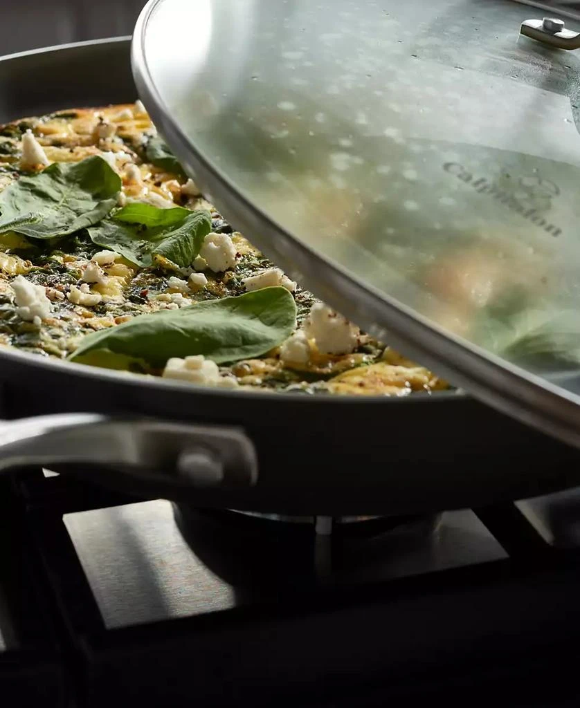Calphalon Classic Oil Infused Ceramic 12" Fry Pan with Cover 2