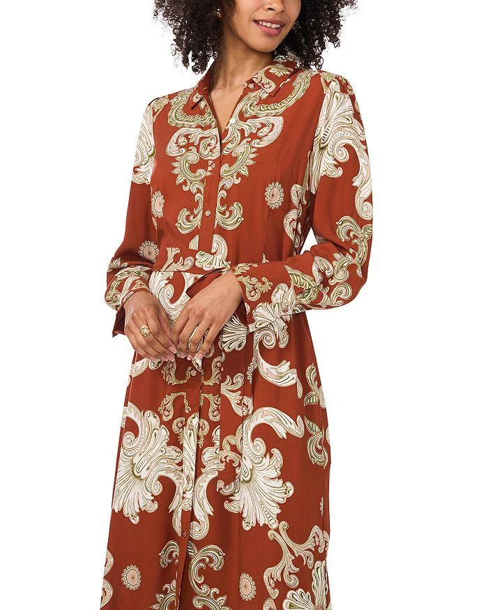 Vince Camuto Printed Border Shirt Dress 3