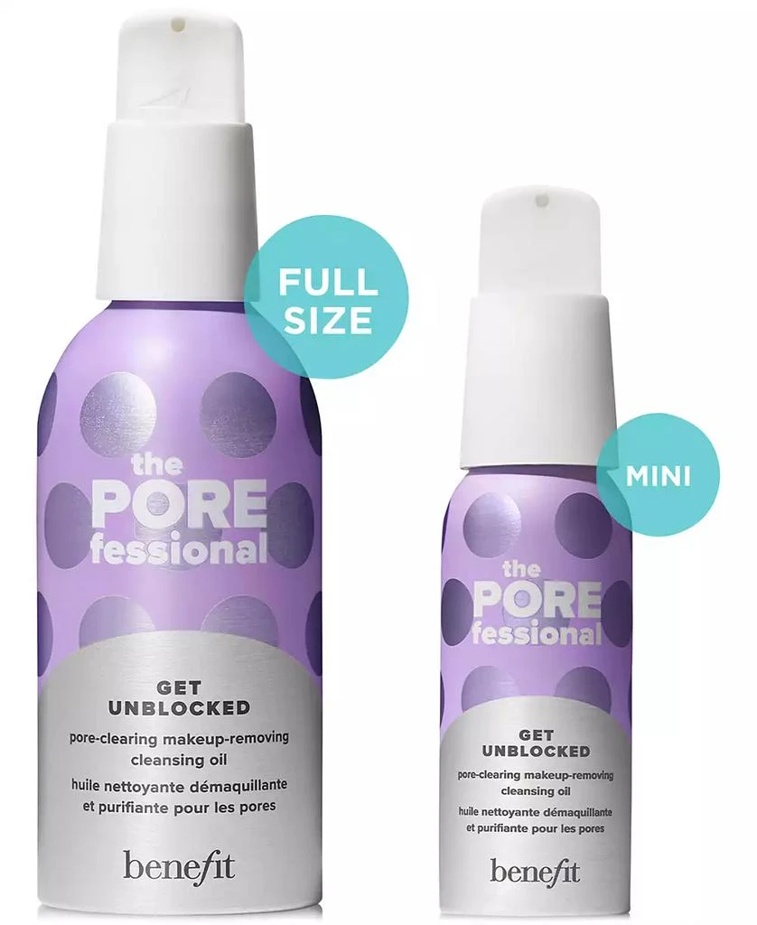 Benefit Cosmetics The POREfessional Get Unblocked Pore-Clearing Makeup-Removing Cleansing Oil Mini 11