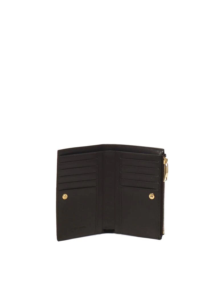 Bottega Veneta Bottega Veneta Medium Intrecciato Bi-Fold Zip Wallet 4