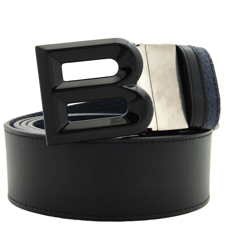 Bally Bally B-Logo Buckle Reversible Leather Belt, Size 100 cm 1