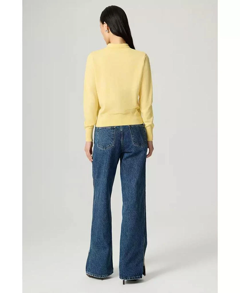 NOCTURNE Women
s Relaxed Polo Knit Sweater 3