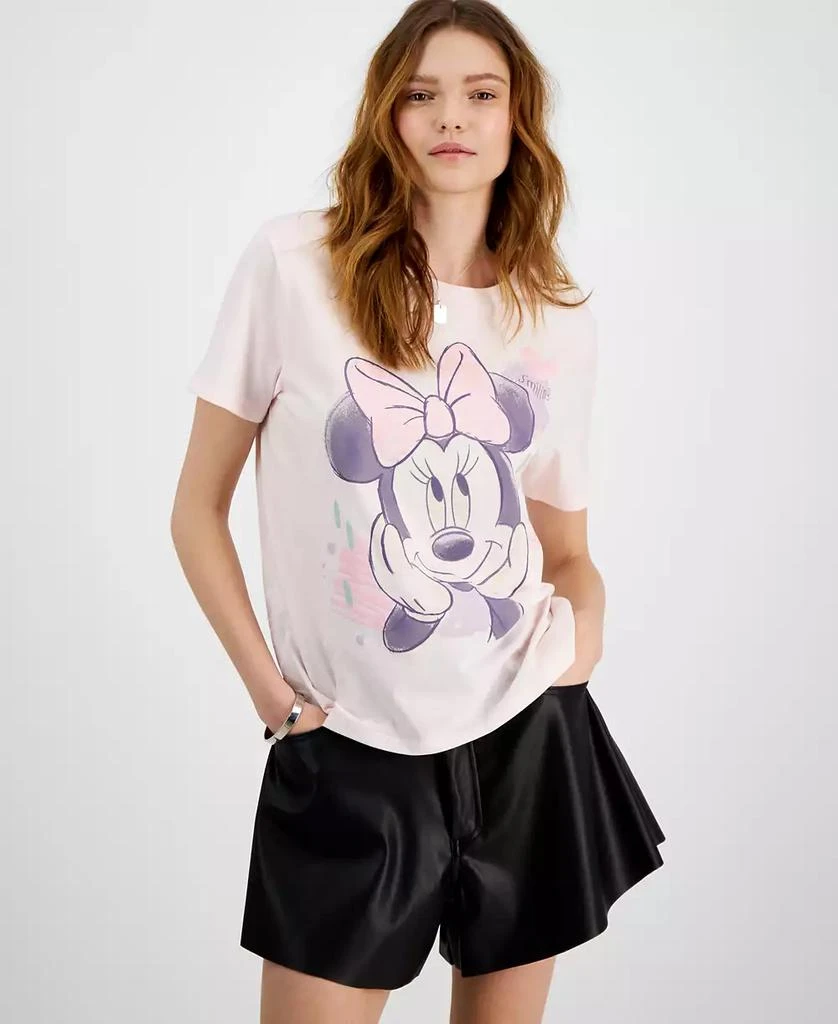 Disney Juniors' Minnie Mouse Short-Sleeve Graphic T-Shirt 1