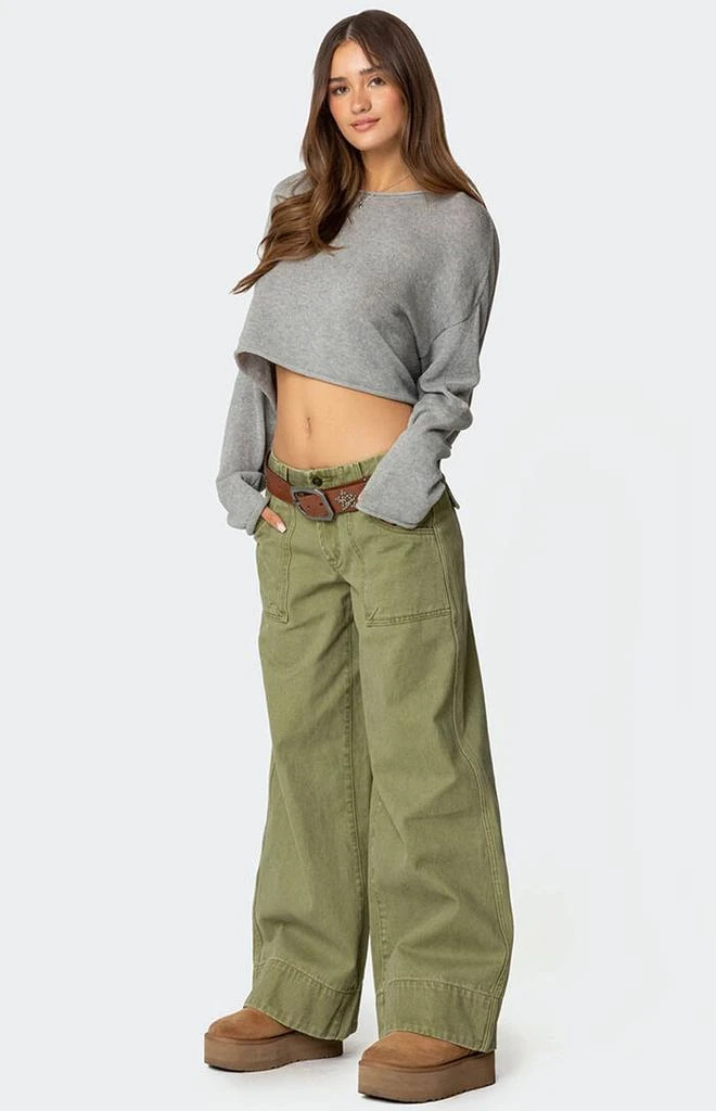 Edikted Vivienne Twill Baggy Pants 4