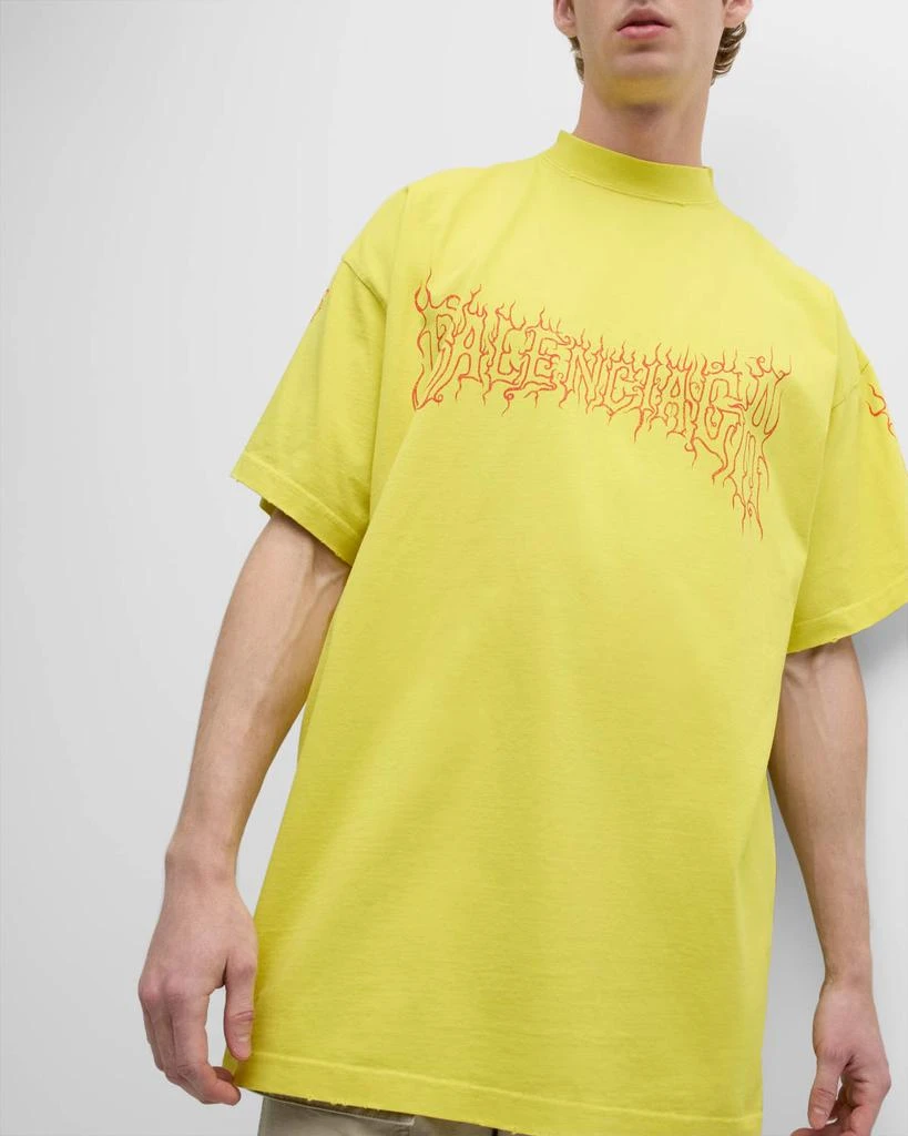 Balenciaga Men's Darkwave Oversized T-Shirt 6