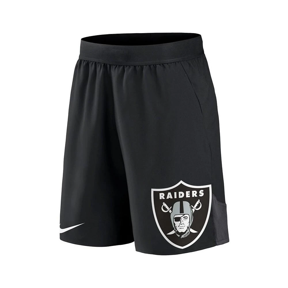 Nike Men's Black Las Vegas Raiders Stretch Performance Shorts 2