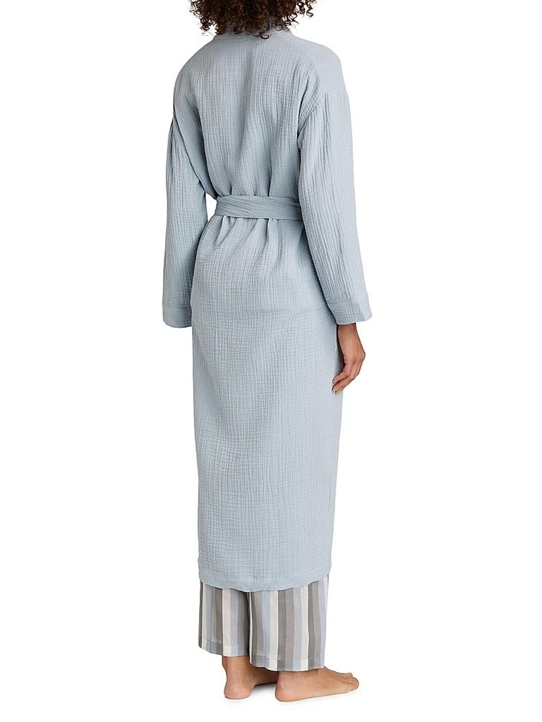 Pour Les Femmes Angel Cotton Gauze Long Robe 5