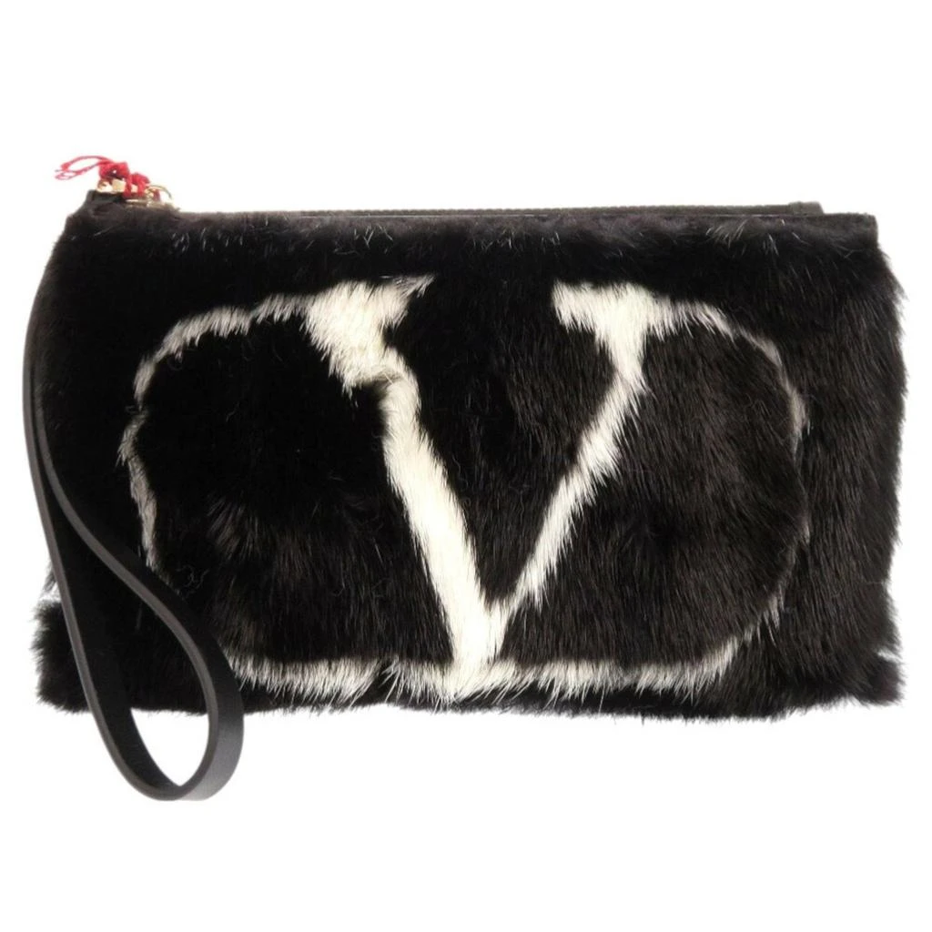 Valentino Fur Clutch Bag (Pre-Owned) 1
