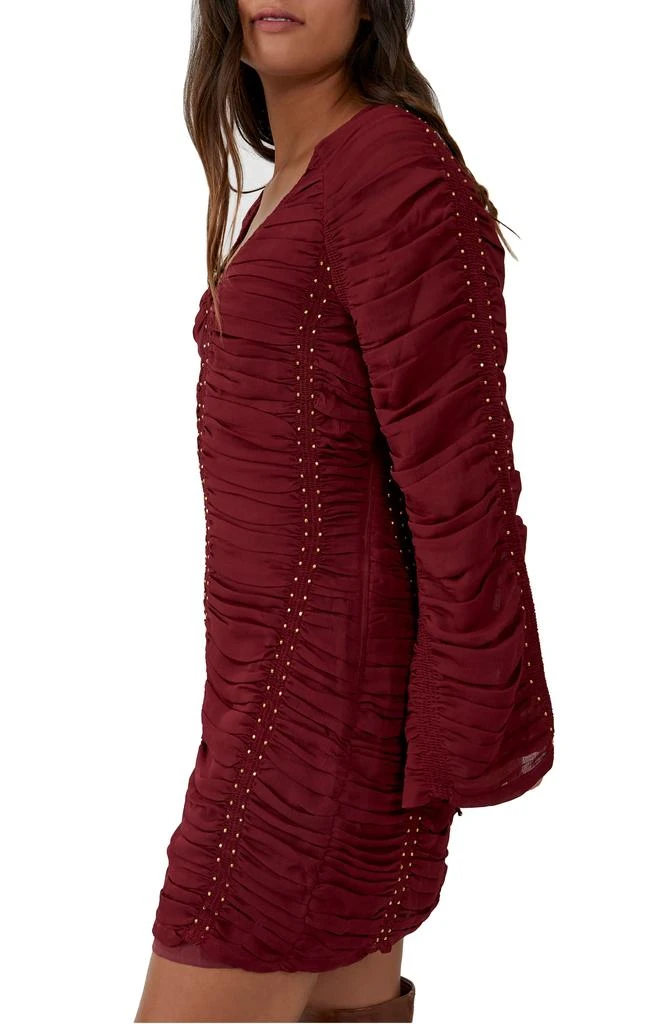 Free People Western Romance Long Sleeve Minidress 3