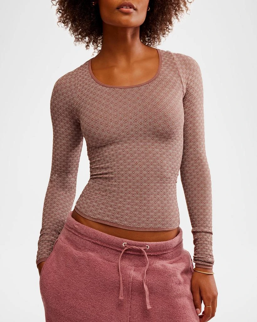 Free People Love Letter Long-Sleeve Top 1
