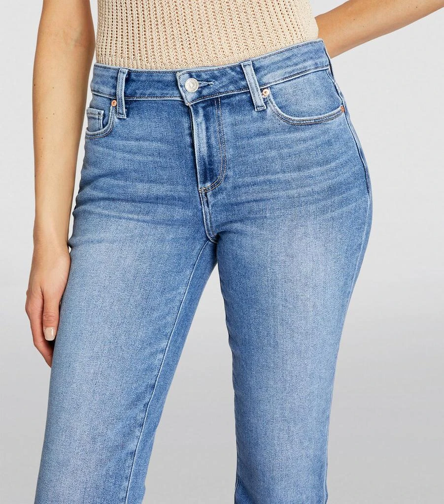 Paige Amber Slim Crop Distress Jn 6
