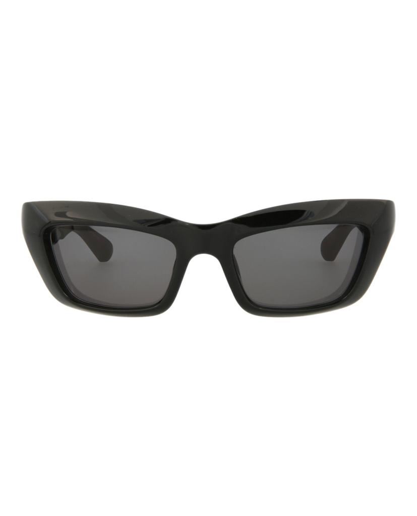 Bottega Veneta Square-Frame Injection Sunglasses