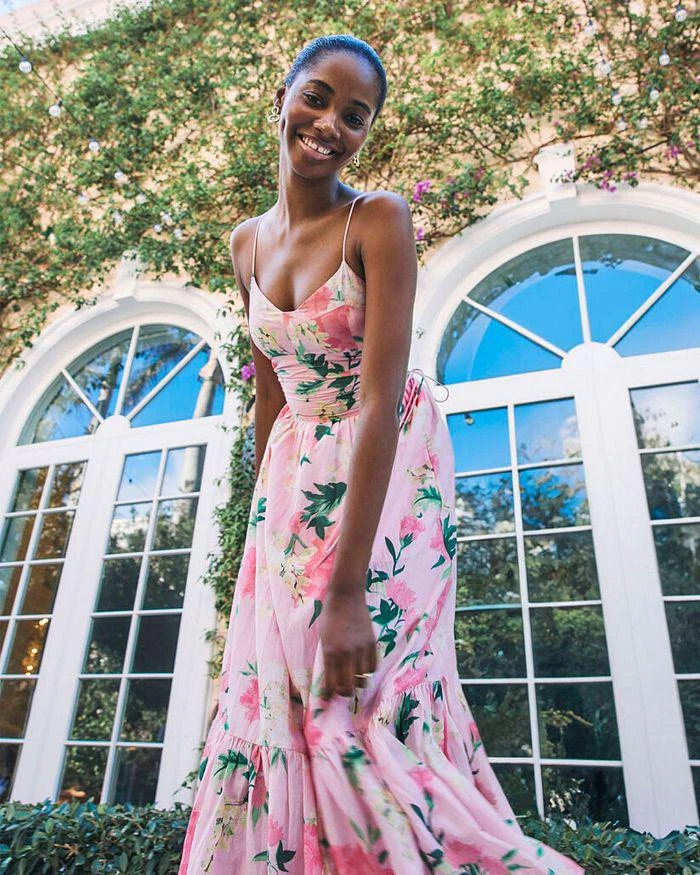 Vineyard Vines Kentucky Derby Floral Maxi Dress 2
