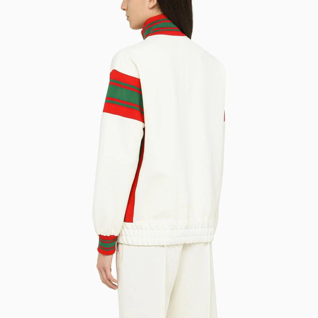 Gucci Ivory Sweatshirt With Zip 2