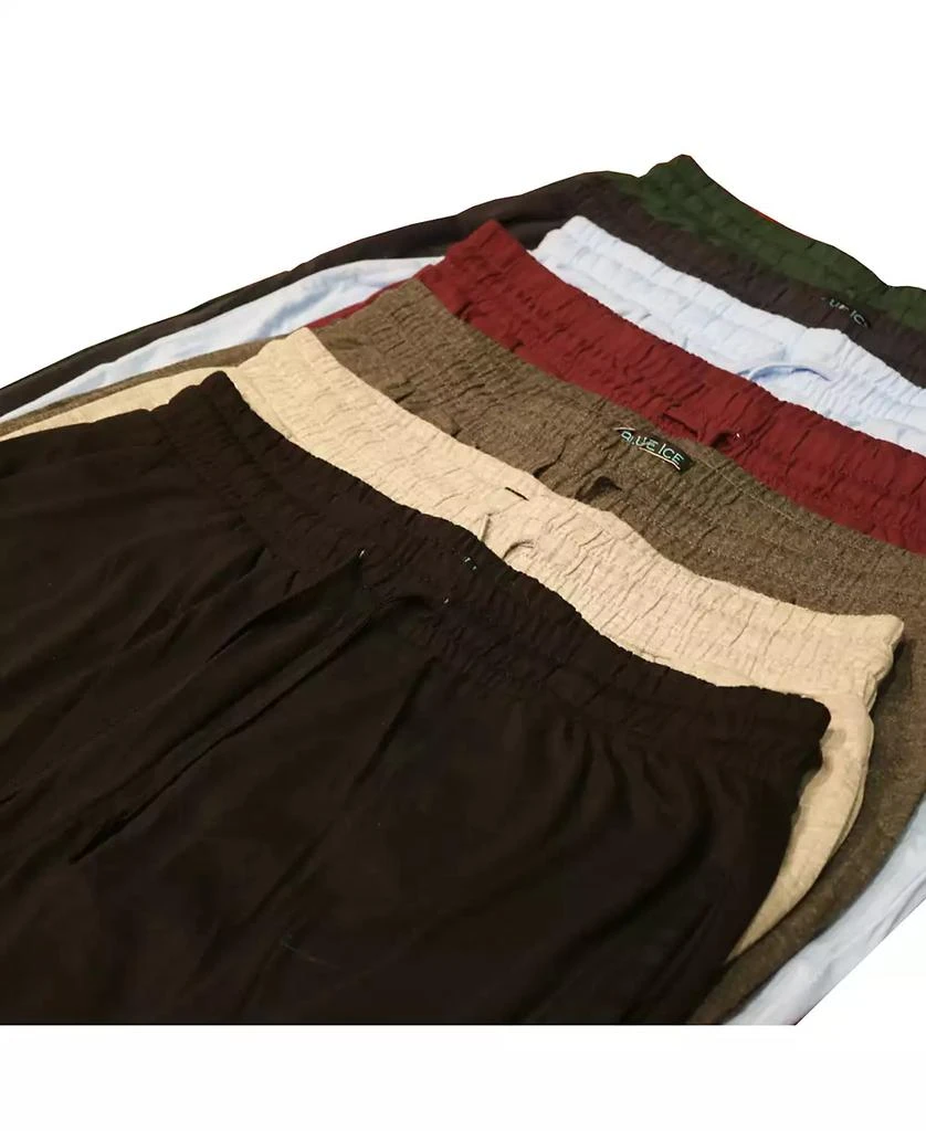 Galaxy By Harvic Men's 5-Pack Modern Fit Classic Lounge Pants 4