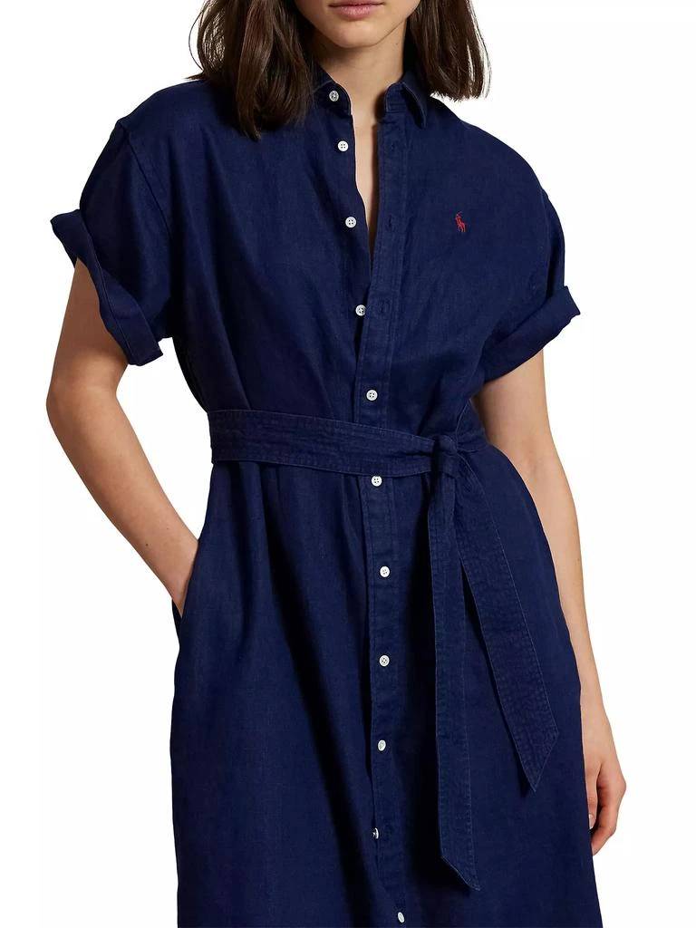 Ralph Lauren Linen Belted Shirtdress 4