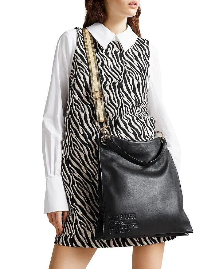 Ted Baker London Darcita Large Leather Hobo Bag 4