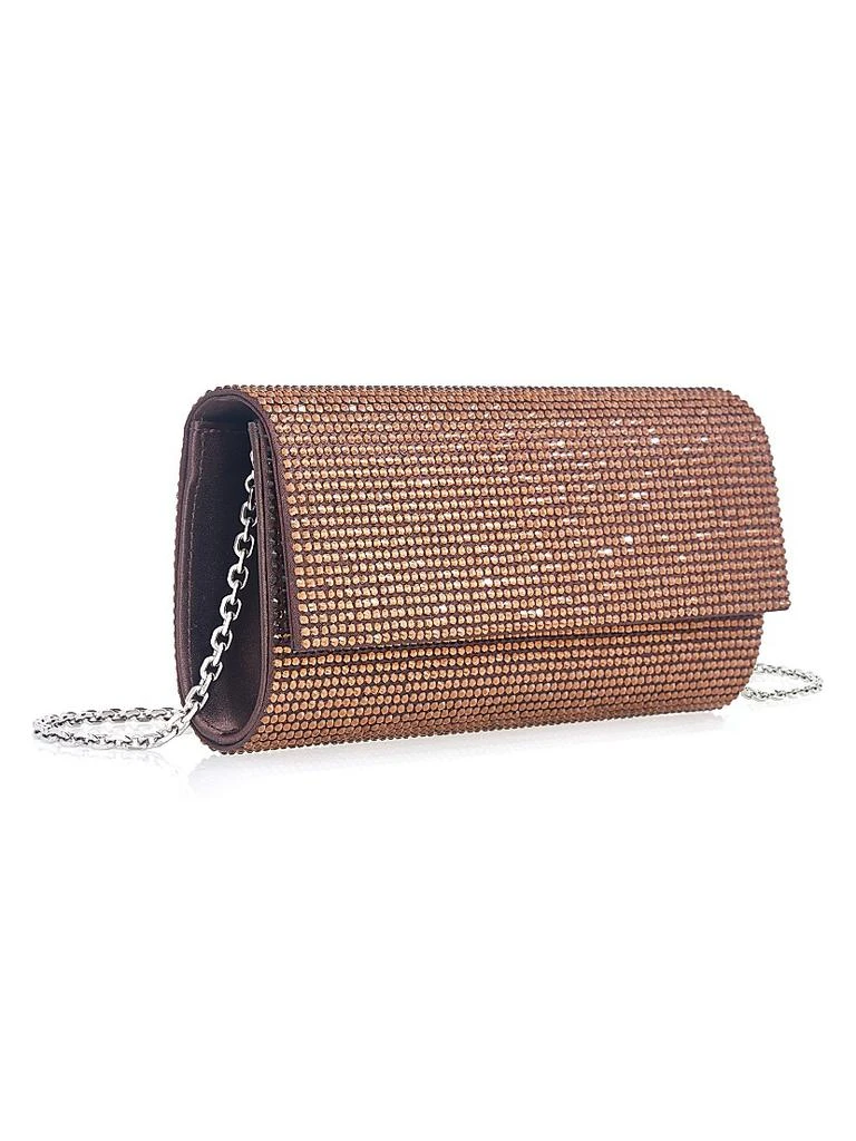 Judith Leiber Perry Crystal-Embellished Clutch-On-Chain 4