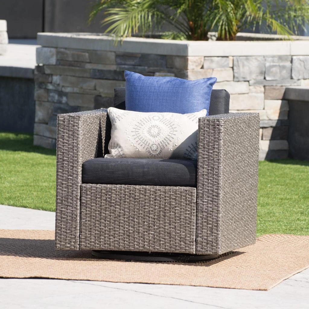 Streamdale Furniture Streamdale Luxurious Swivel Club Chair Ultimate Comfort and Durability 1