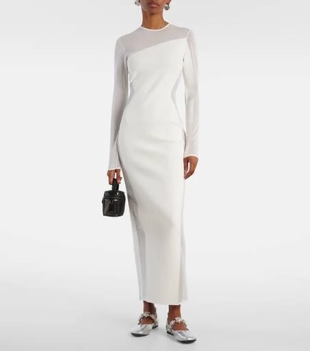 Stella McCartney Elsa metallic faux leather ballet flats 3