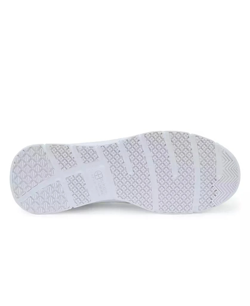 Shoes for Crews Men's Galley II Slip Resistant Work Shoes, Water Resistant, White, Size 5