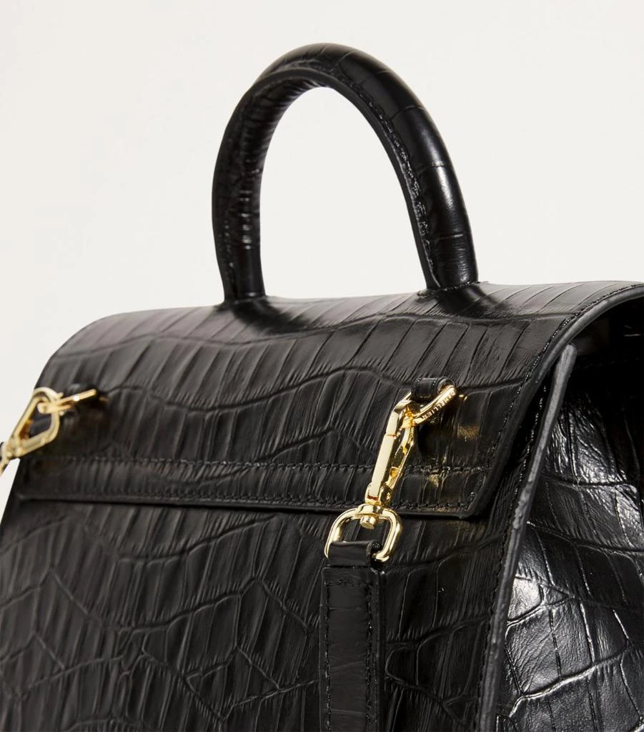 Demellier Leather Midi Montreal Top-Handle Bag 6