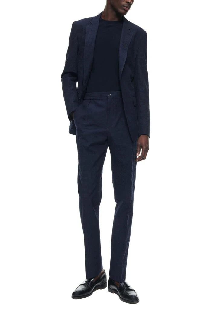 Fursac Elasticized seersucker pants 5