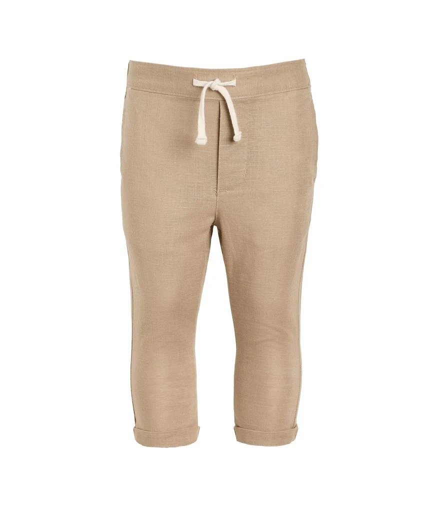Janie and Jack Linen Roll Up Pants (Infant)