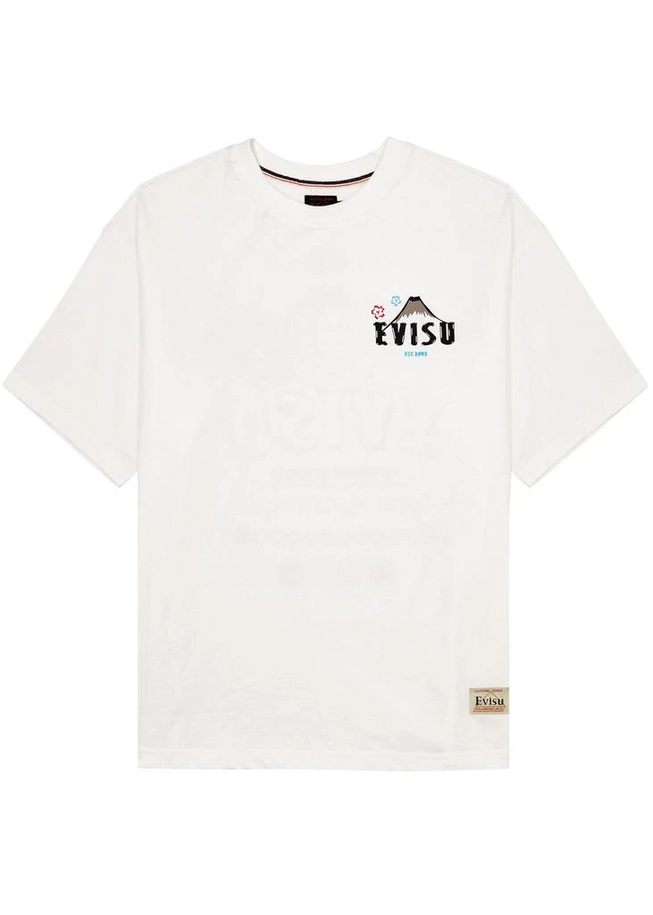 EVISU Logo-print cotton T-shirt 1