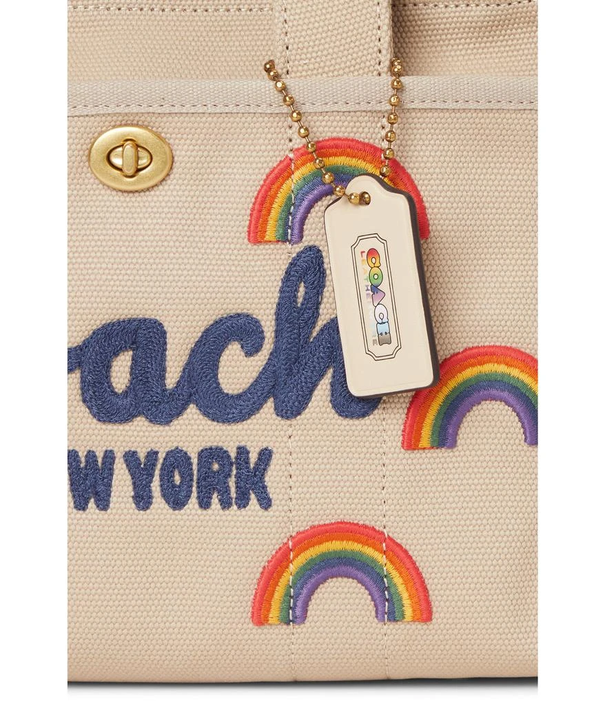 Coach Cargo Tote Bag 26 With Rainbow 4