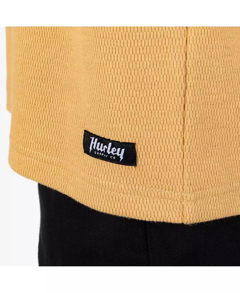 Hurley Men's Tradesman Thermal Long Sleeve Crew T-Shirt 4