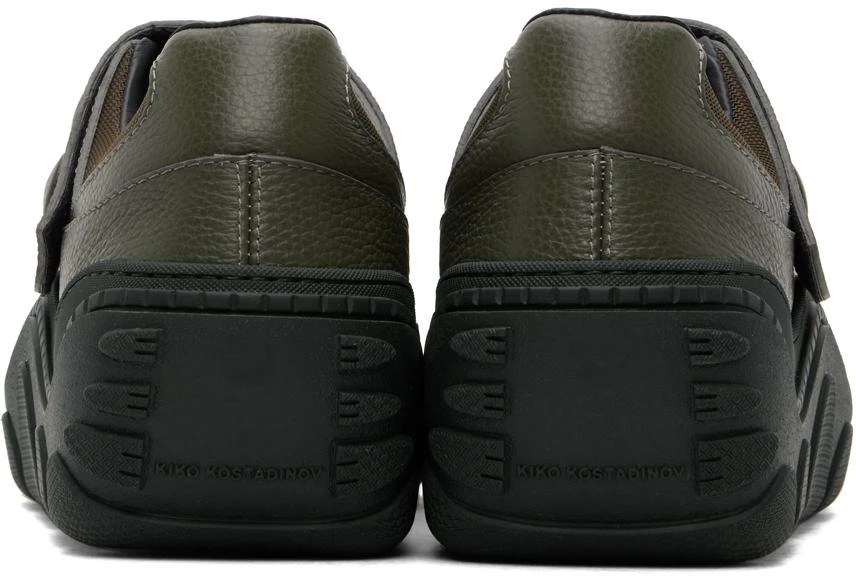 Kiko Kostadinov Khaki Hybrid Sandals 2