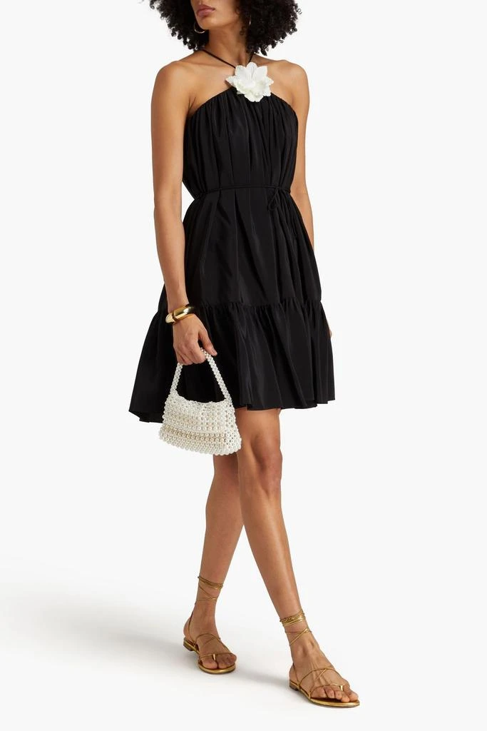 Zimmermann Gathered silk mini dress 2