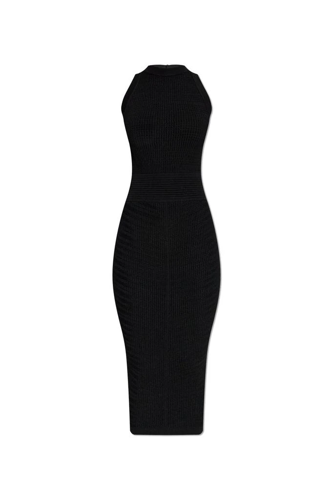 black tulle dress midi BCBG MaxAzria Black Strapless Tiered Tulle Midi Dress – SilkRoll