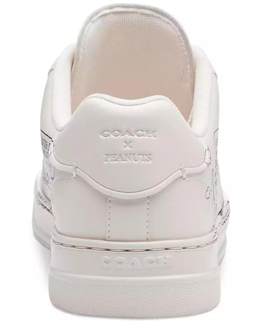 Coach Women's Peanuts Comic High Line Leather Sneakers 3