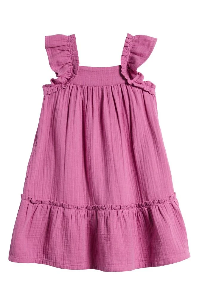 Tucker + Tate Kids' Flutter Sleeve Tiered Dress 1