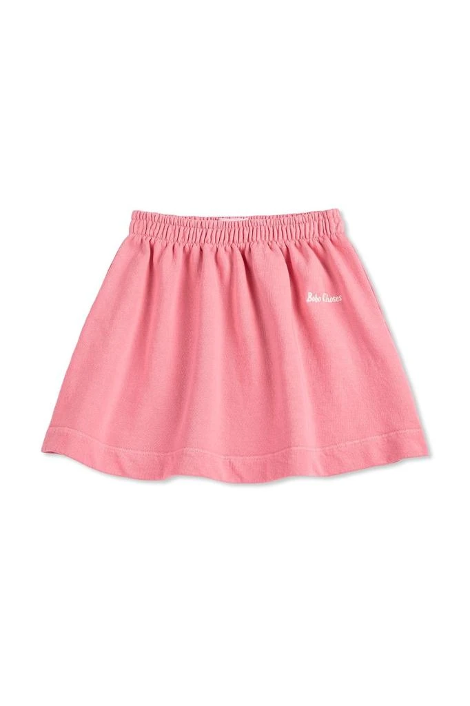 BOBO CHOSES Bobo Choses Elastic Waist Logo Skirt