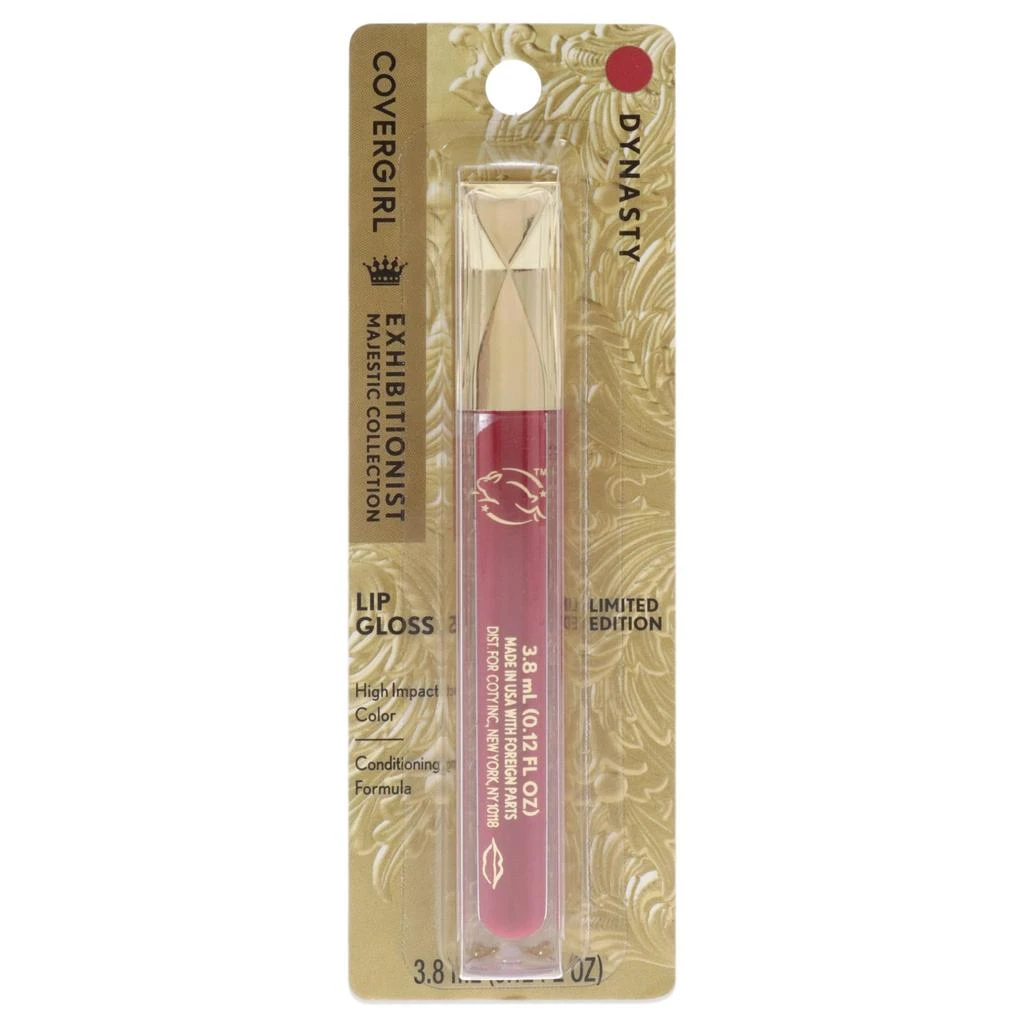 Covergirl Exhibitionist Majestic Collection Lip Gloss - 115 Dynasty by  for Women - 0.12 oz Lip Gloss 1