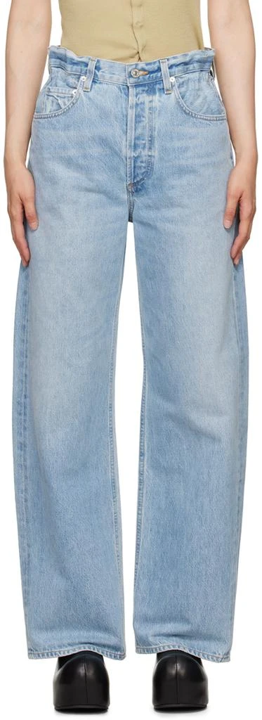 Citizens of Humanity Blue Gwendoline Scrunch Jeans 1
