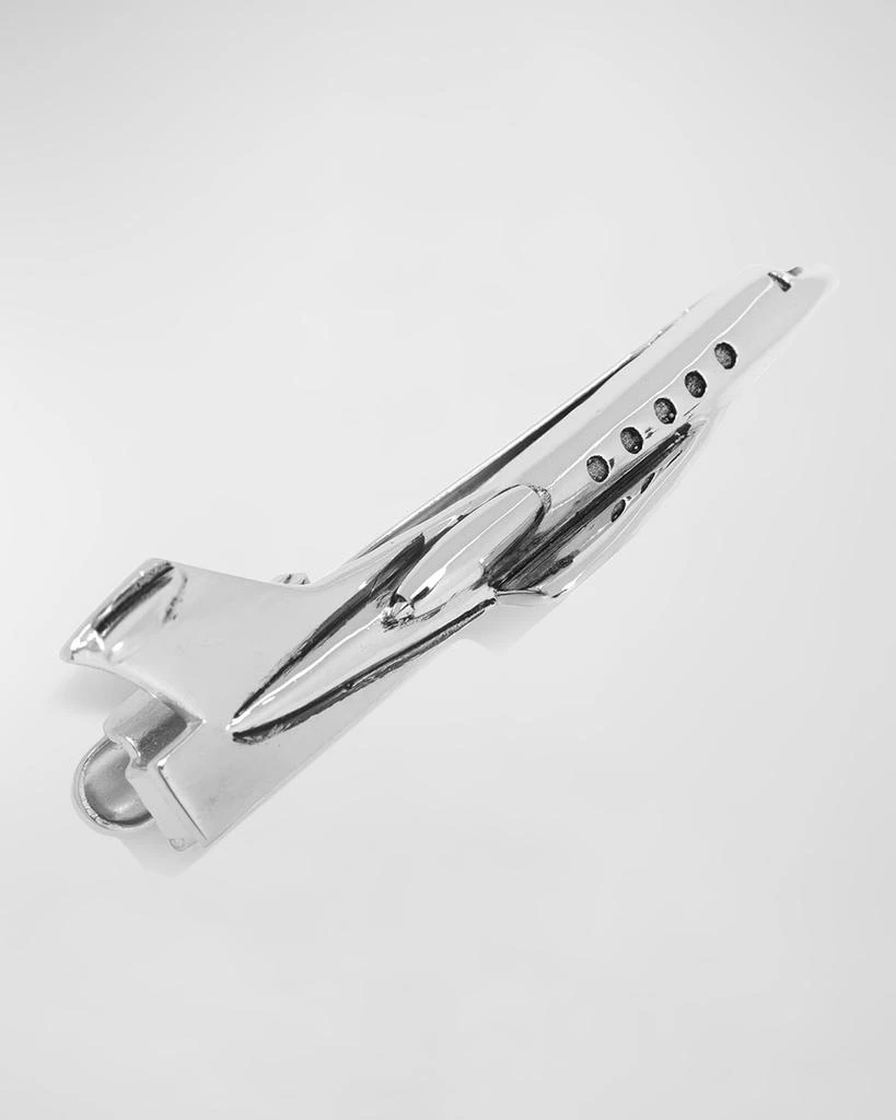 Cufflinks Inc. Men's 3D Airplane Tie Clip 3