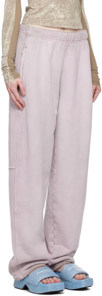 alexanderwang.t Pink High-Rise Lounge Pants