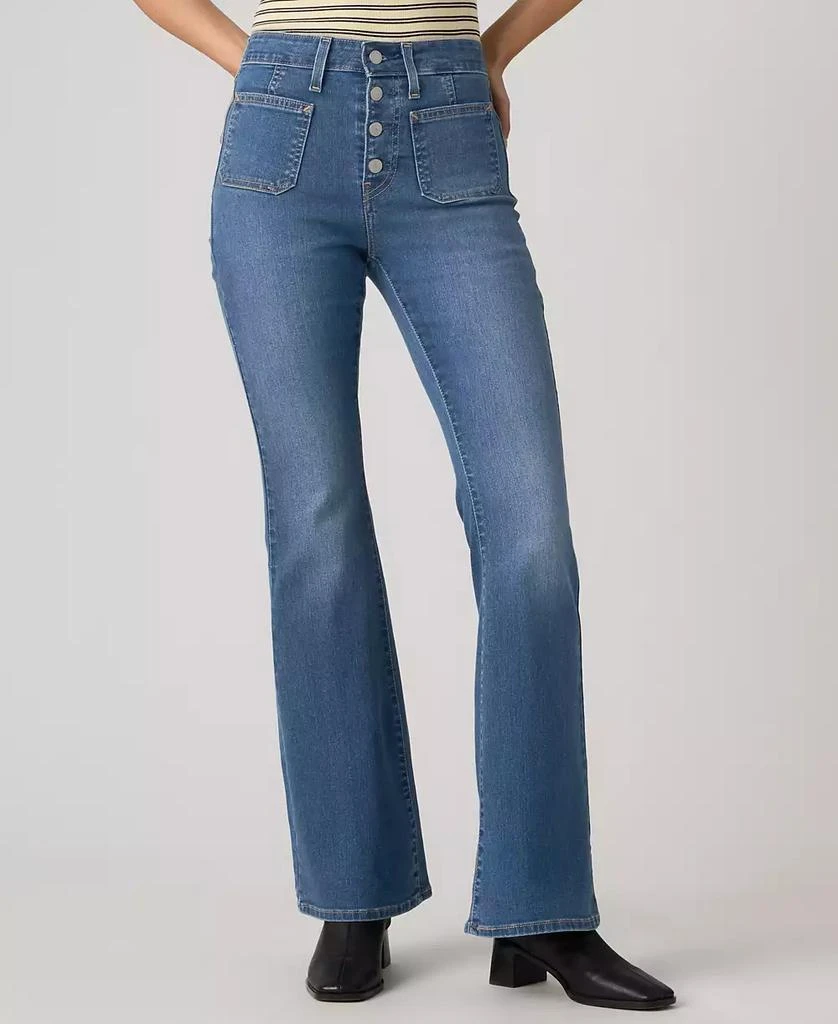 Levi
s Women
s 726 Patch Pocket High Rise Slim Fit Flare Jeans 4