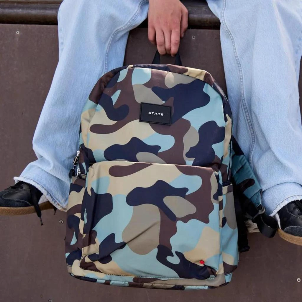 STATE Reed Backpack In Camo 2