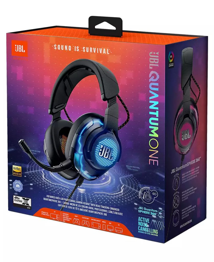 JBL Quantum One Wired Professional Gaming Headset 5