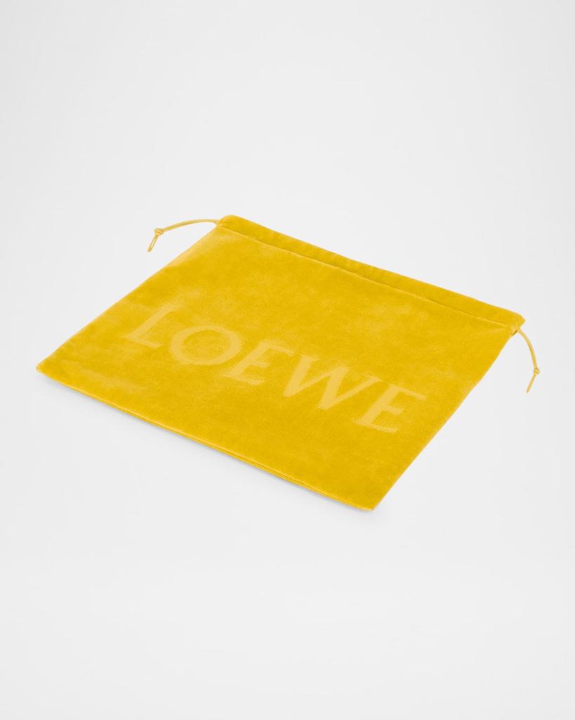 Shop x Paula's Ibiza Medium Drawstring Pouch Bag in Terry