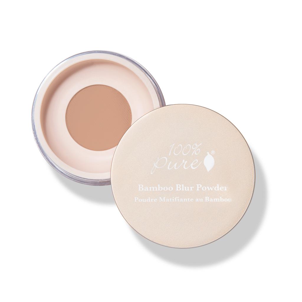 100% Pure Bamboo Blur Powder: Tan