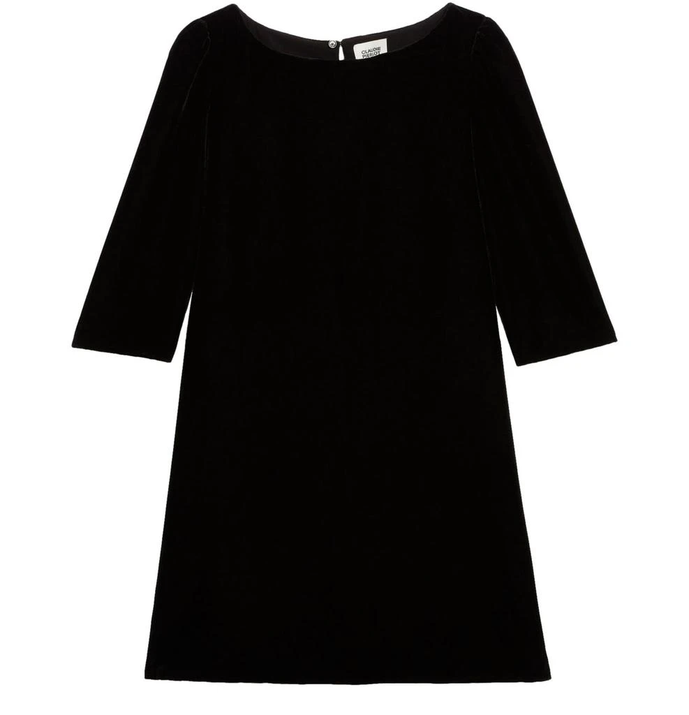 CLAUDIE PIERLOT Rififi shortvelour dress 1