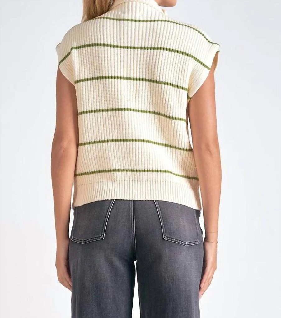 Elan Elan - Sleeveless Sweater 2