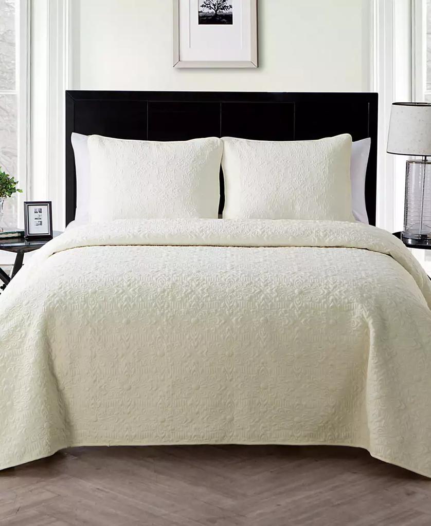 VCNY Home Caroline Embossed 2-Piece Twin Quilt Set